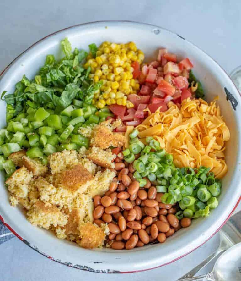 Easy Cornbread Salad Recipe Bless This Mess