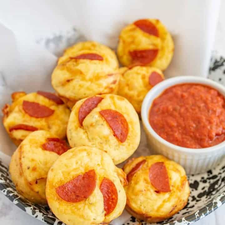 Easy Pepperoni Pizza Muffins Bless This Mess