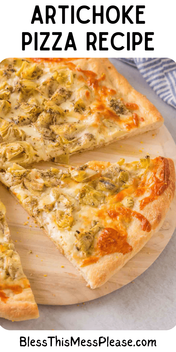 Artichoke Pizza Bless This Mess