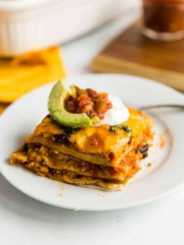 Vegetarian Enchilada Casserole