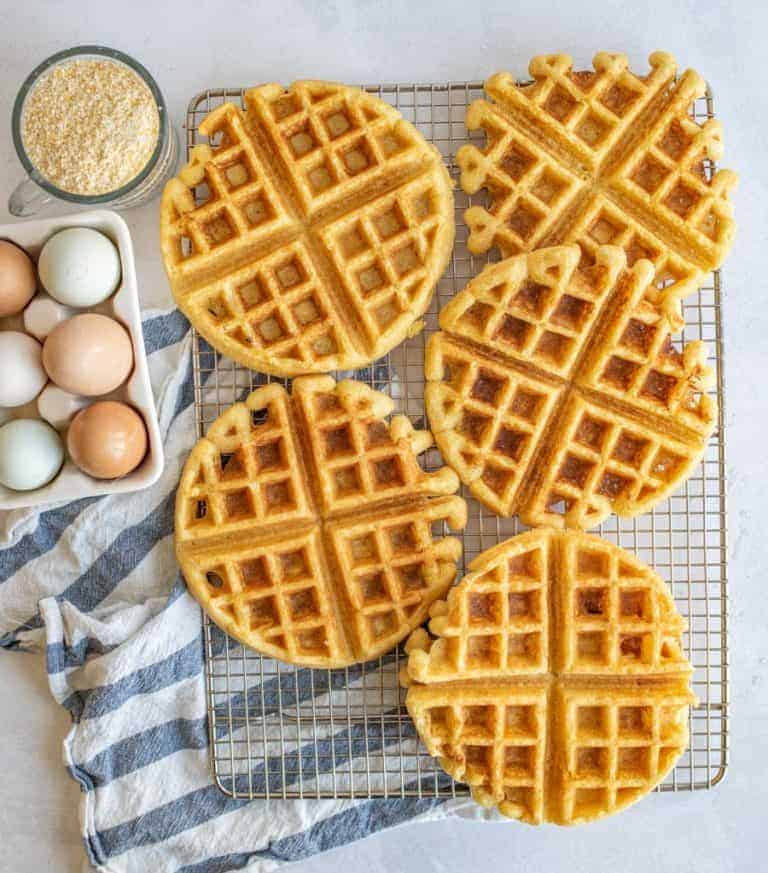 Cornbread Waffles | The Best Cornbread Waffle Recipe