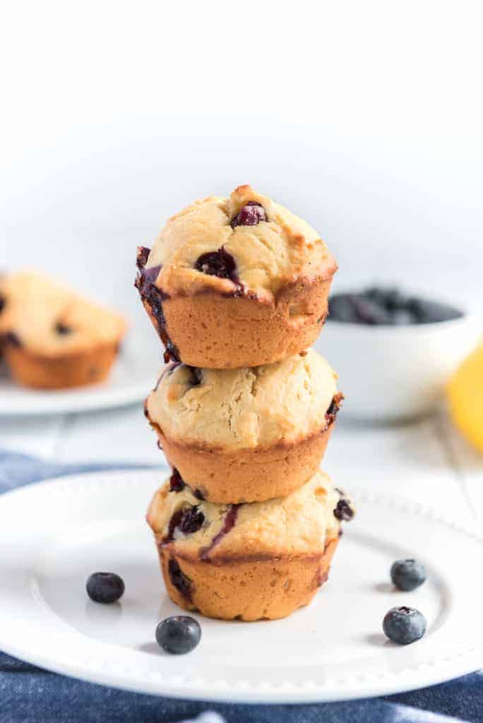 Lemon Blueberry Muffins Recipe | Easy Healthy Blueberry Muffins