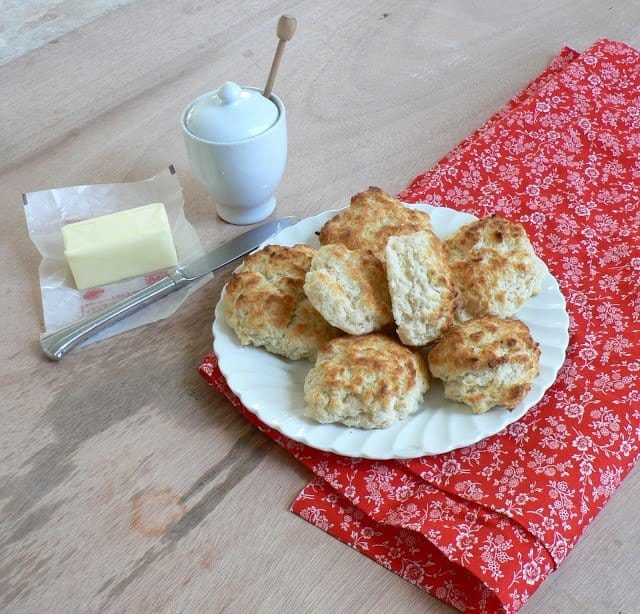 home made cream biscuits