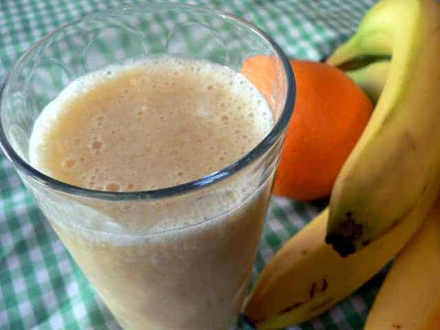 Orange Pineapple Banana Smoothie - Bless This Mess