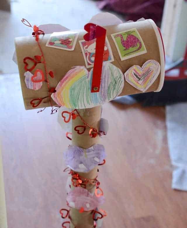 Family Valentine's Mailbox - Bless This Mess