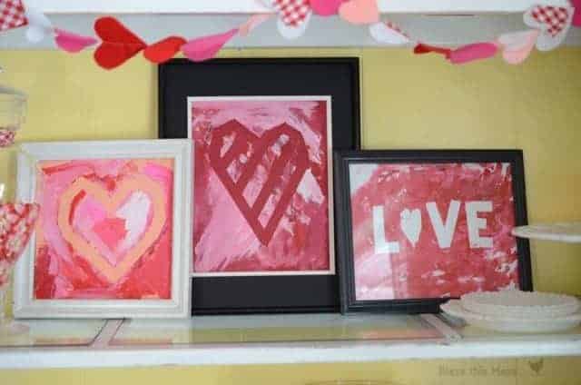 Washi Tape Hearts {No Mess Valentine's Day Craft for Kids} – The