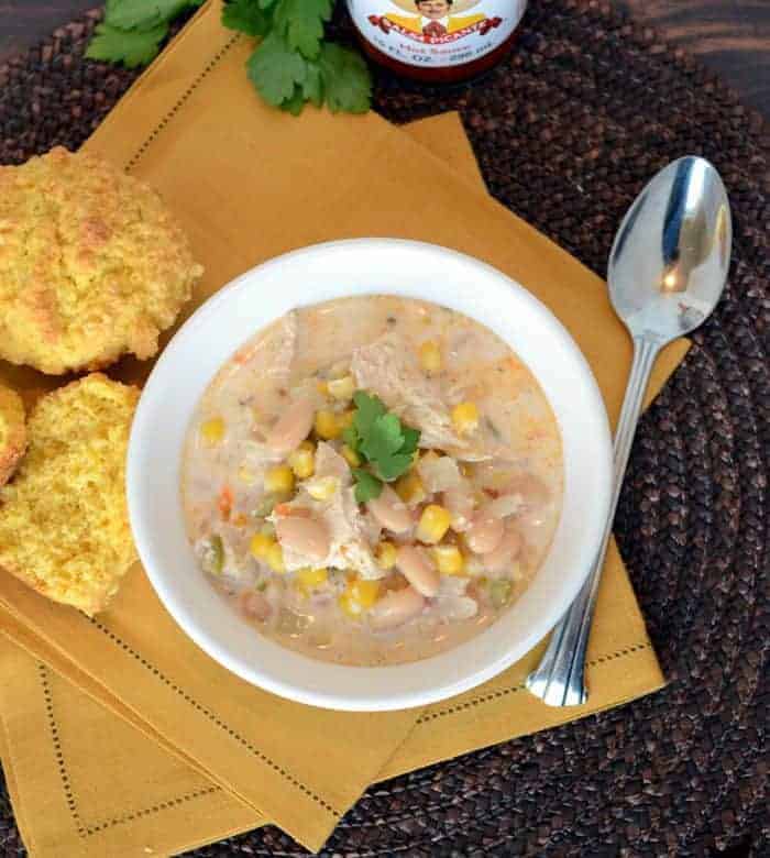 White Chicken Chili Lightened Up Healthy Homemade Chili Recipe