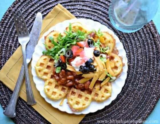 Cornbread Waffles | The Best Cornbread Waffle Recipe