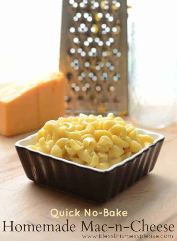 Easy No-Bake Homemade Mac and Cheese | Simple Stovetop Pasta Dish