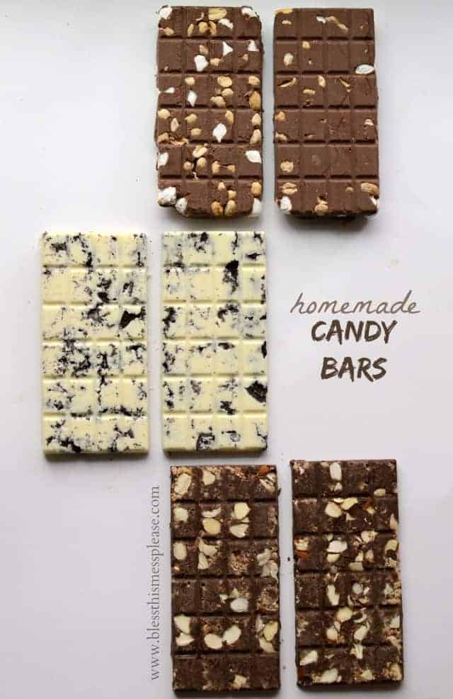Homemade Chocolate Candy Bars Recipe