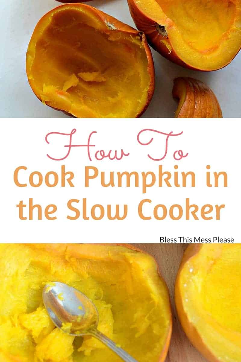 How To Cook A Pumpkin In The Slow Cooker Easiest Pumpkin Recipe