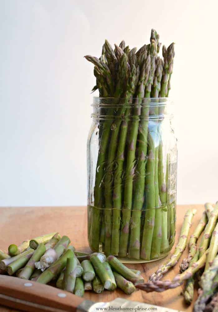 How to Store Fresh Asparagus this kept is perfect for 10 days! 
