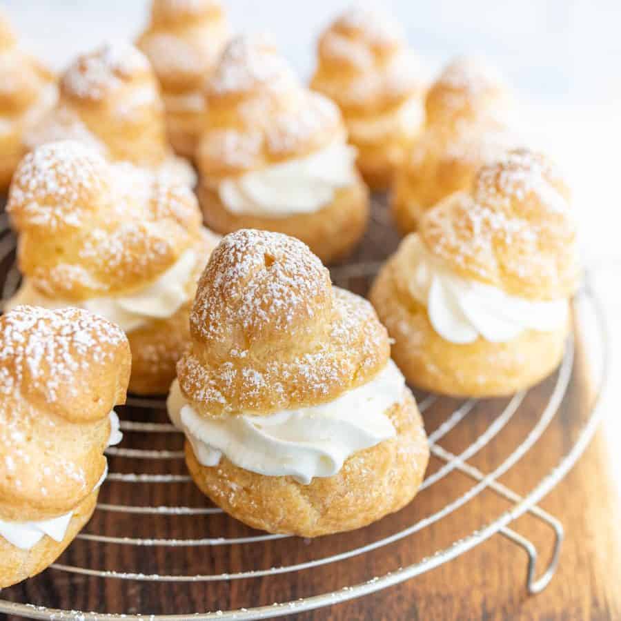 Easy Homemade Cream Puffs — Bless this Mess