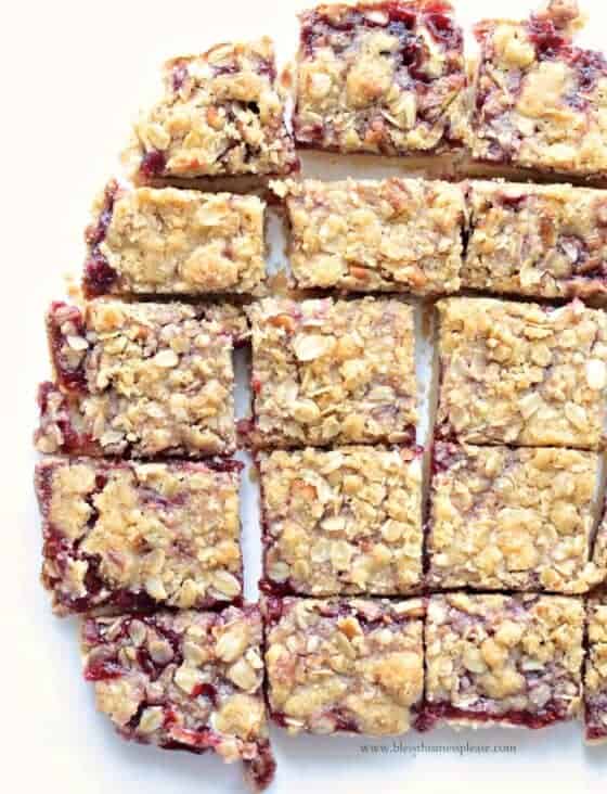 Raspberry Streusel Bars | Easy Raspberry Dessert Recipe