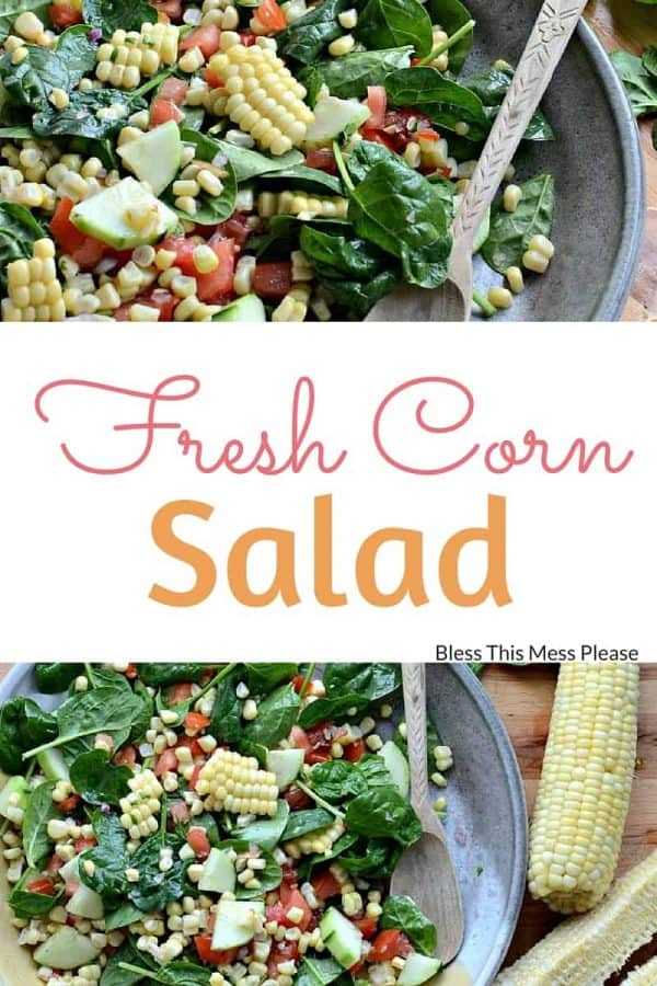 Fresh Corn Salad Recipe | Easy to Make Vegetarian Summer Salad