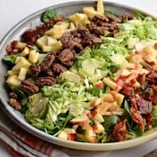 Image of a Fall Salad with Apples & Bacon
