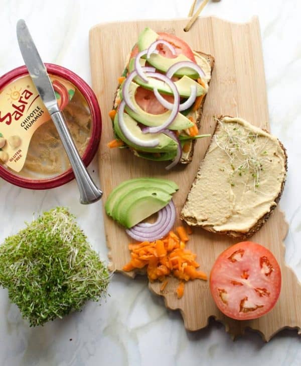 The Ultimate Hummus and Veggie Sandwich — Bless this Mess