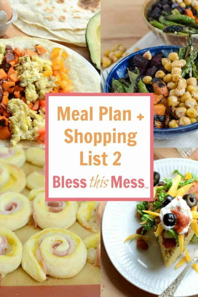 Free Meal Plan Printables - Family Fresh Meals