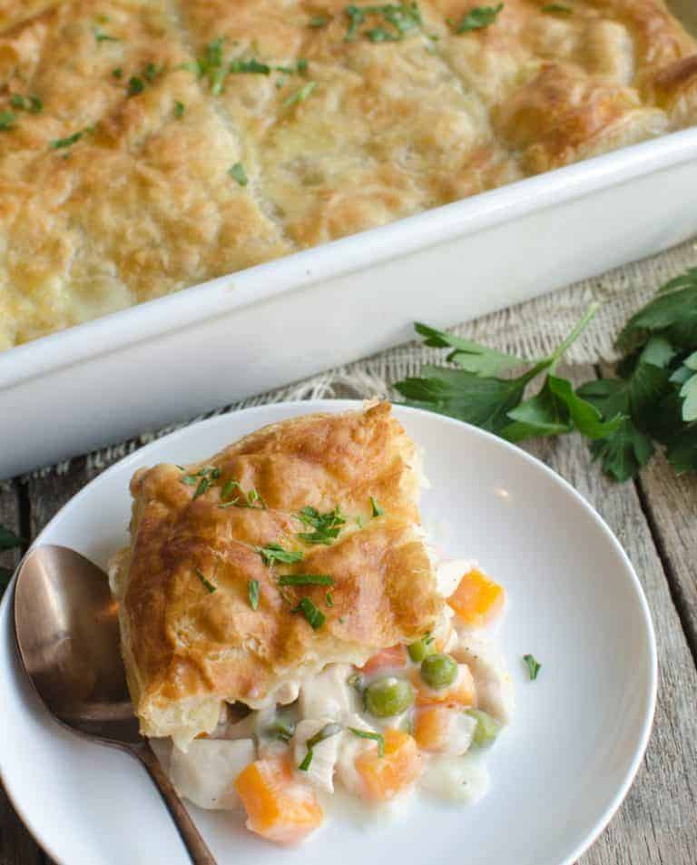 Easiest Chicken Pumpkin Pot Pie | Simple and Delicious Pot Pie