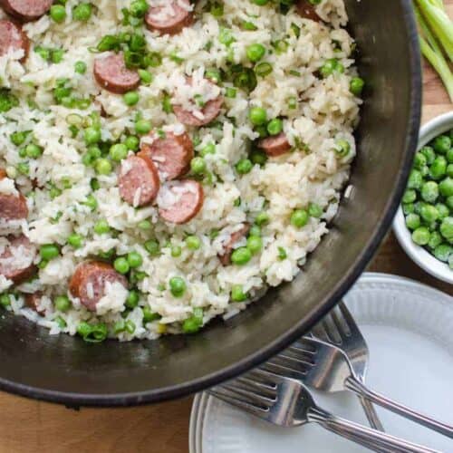 One Pot Cheesy Sausage Pasta — Bless This Mess