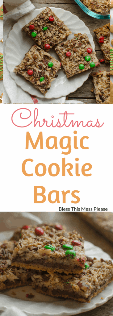 Christmas Magic Cookie Bars