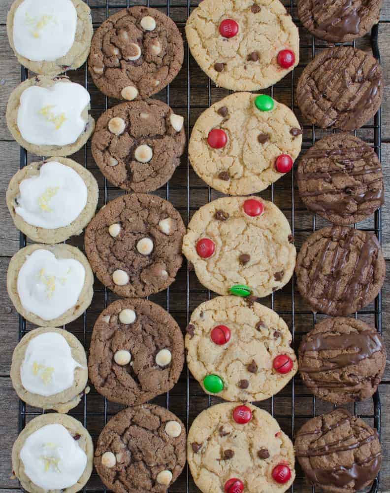 1 Dough, 4 Christmas Cookie Recipes | Easy Holiday Cookie ...