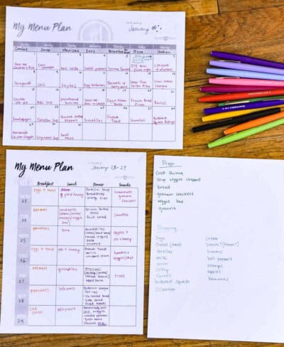 Busy Moms: Basic Meal Planning | Bless This Mess Please