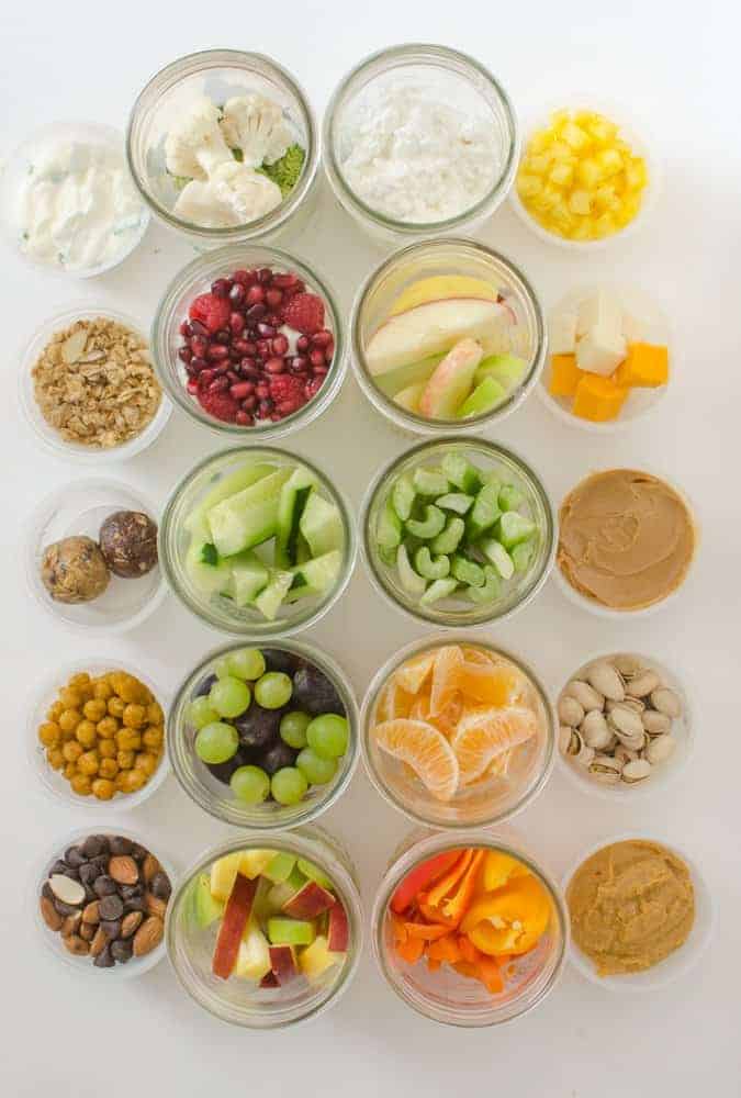 Image of 10 Healthy Snacks in Jars