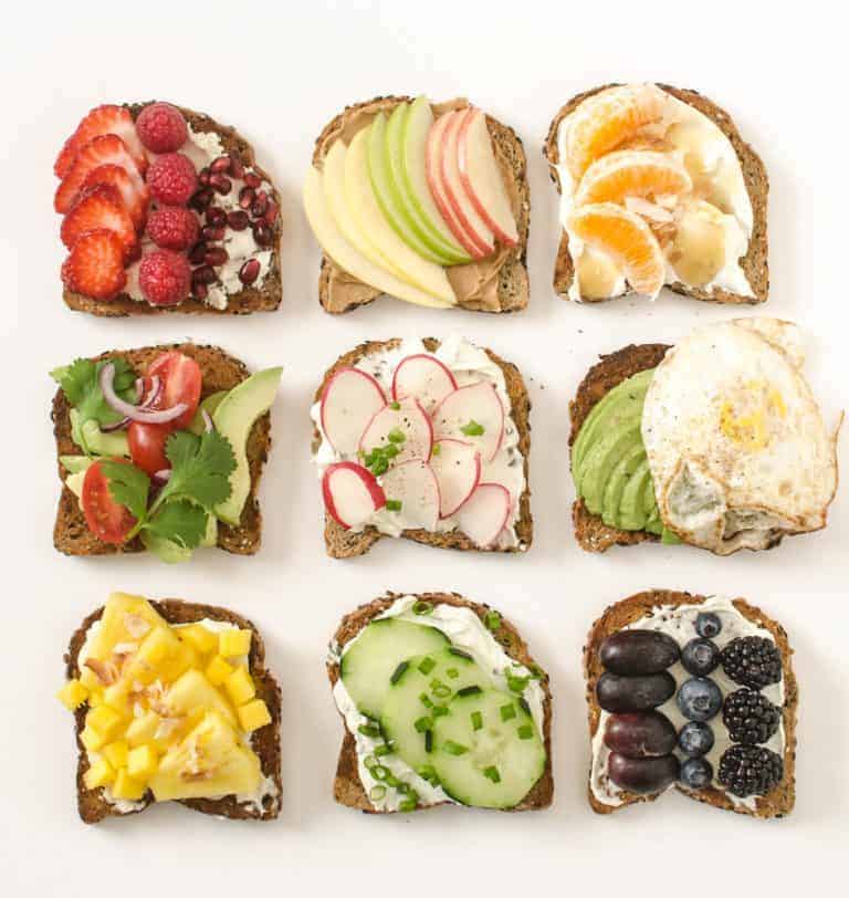 9 Simple Healthy Toast Ideas — Bless this Mess