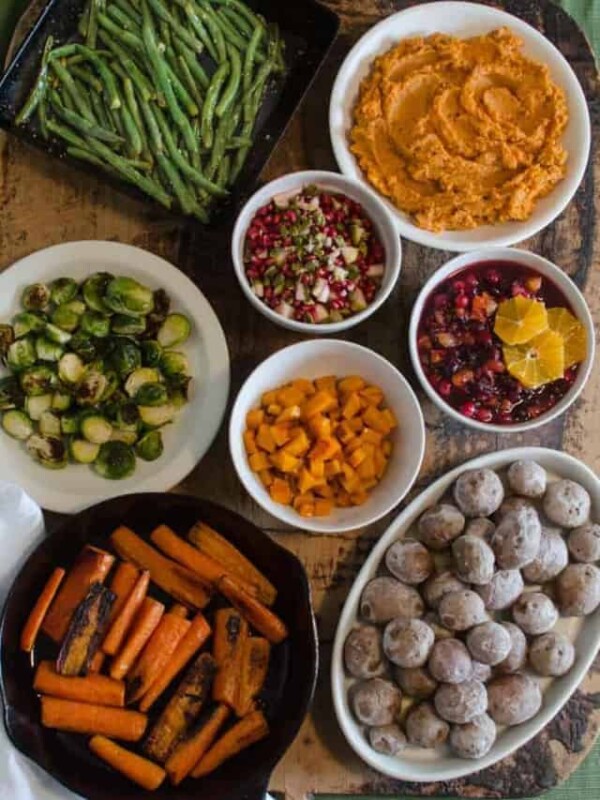 photo of thanksgiving hearty veggies