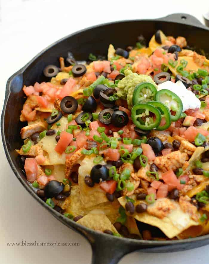 SKILLET NACHOS