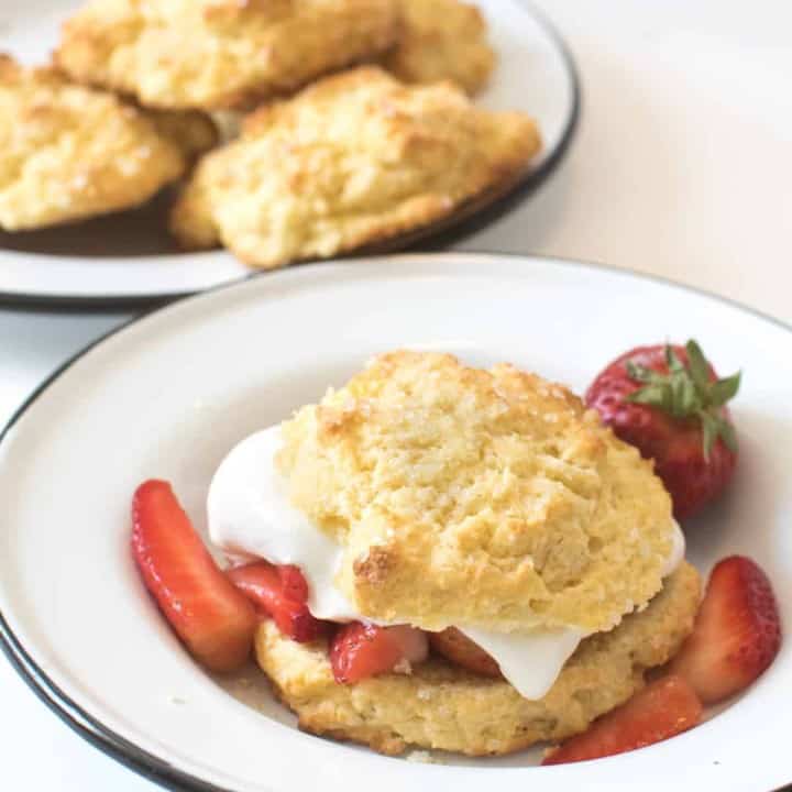 Strawberry Shortcake Biscuits Lightly Sweet And Fluffy