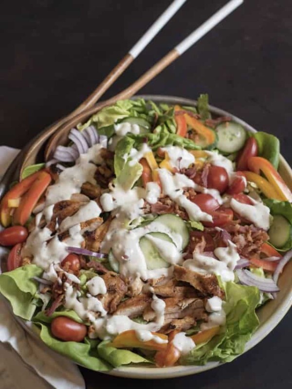 Chicken Bacon Ranch Salad