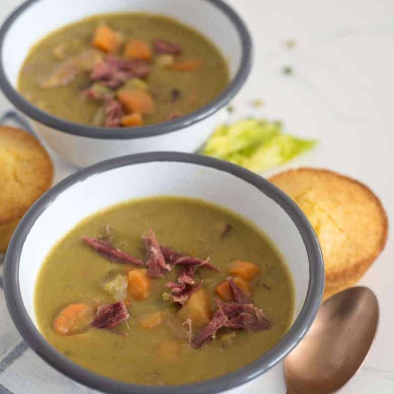 Instant Pot Split Pea Soup A Hearty Soup Recipe Made With Ham Hocks 6462