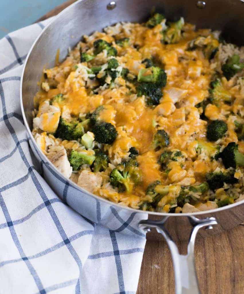 One Pot Chicken Broccoli Rice Casserole | Quick Chicken Breast Recipe