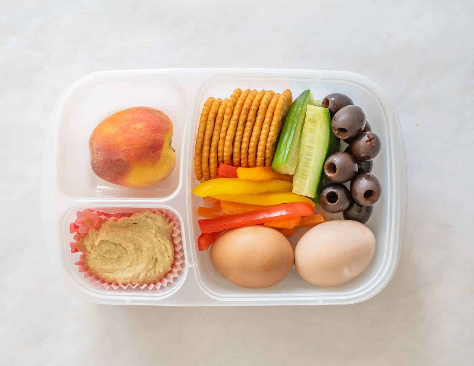 Easy Lunch - Snack and Dip Container