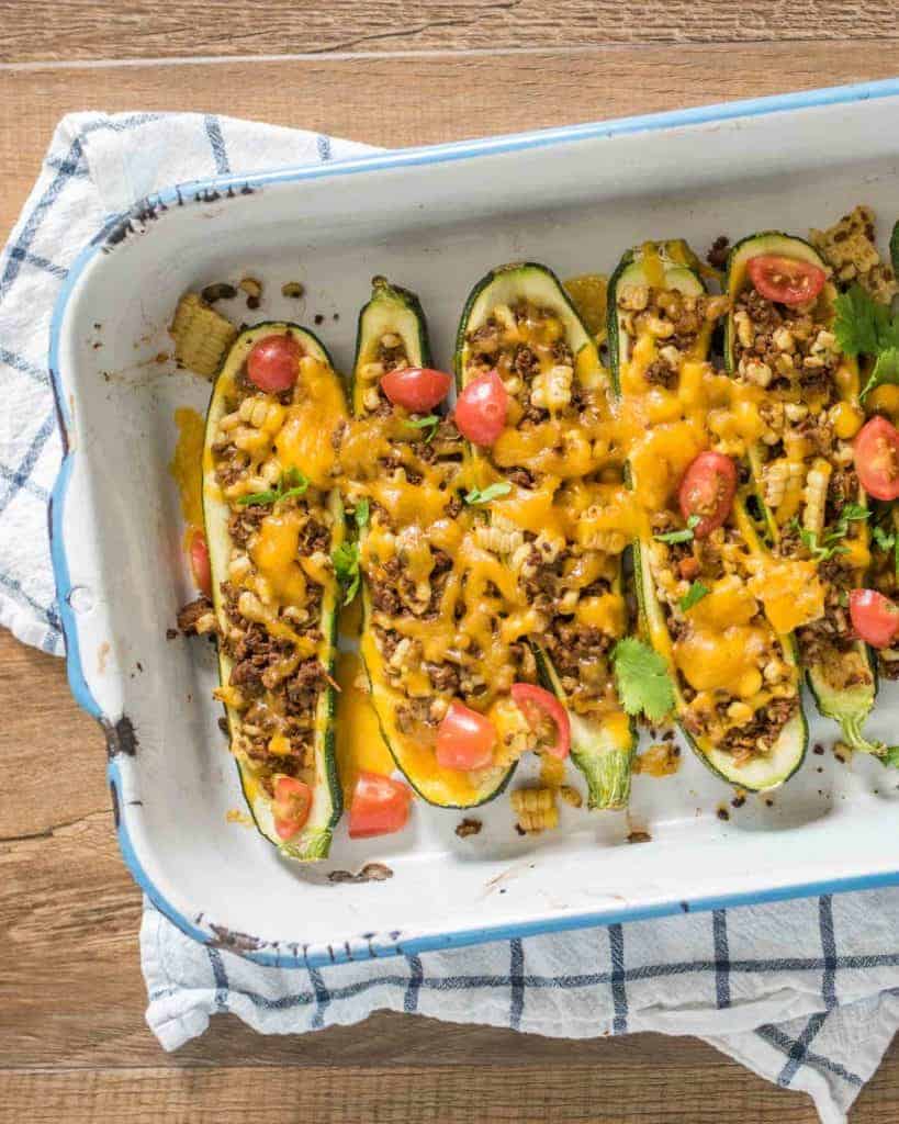 Easy Taco Zucchini Boats Simple 30 Minute Zucchini Boat Dinner Recipe 7189