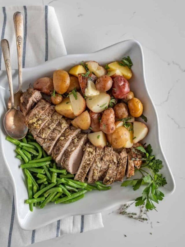 sow cooker pork tenderloin and potatoes