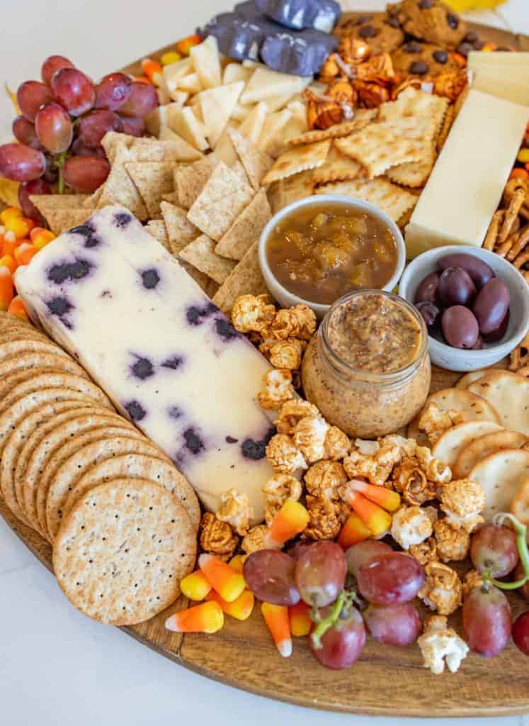 Easy Halloween Cheese Board | Fun Halloween Party Food Idea!