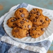 Cake Mix Pumpkin Chocolate Chip Cookies Recipe.