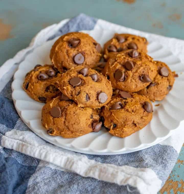 Cake Mix Pumpkin Chocolate Chip Cookies Recipe | Easy Cookie Recipe!