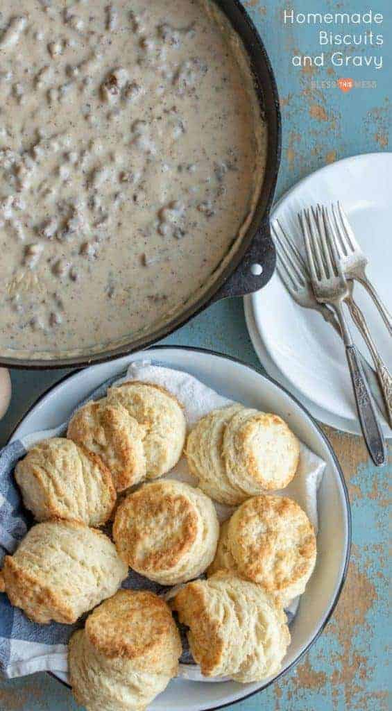Biscuits & Gravy | The Easy Recipe I've Been Making For 20 Years!