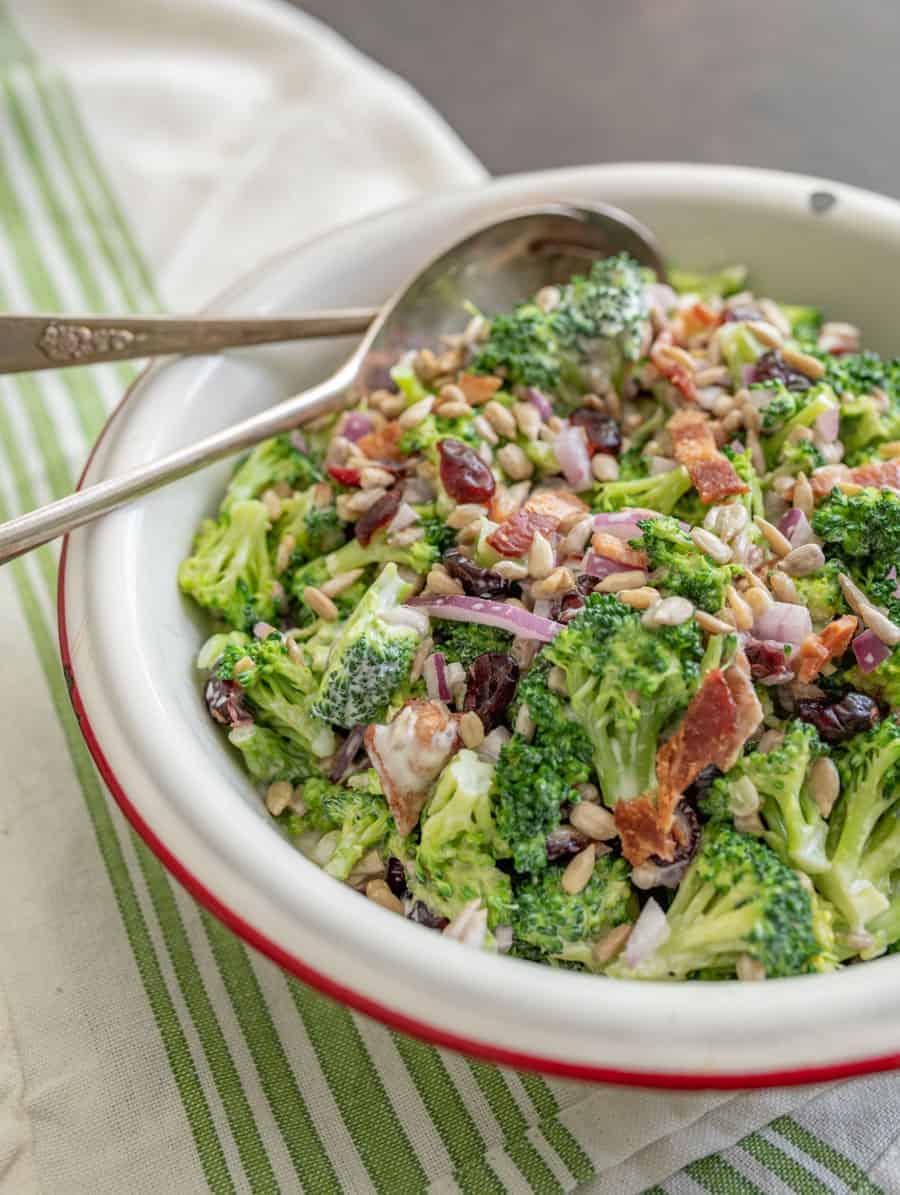 Image of broccoli salad