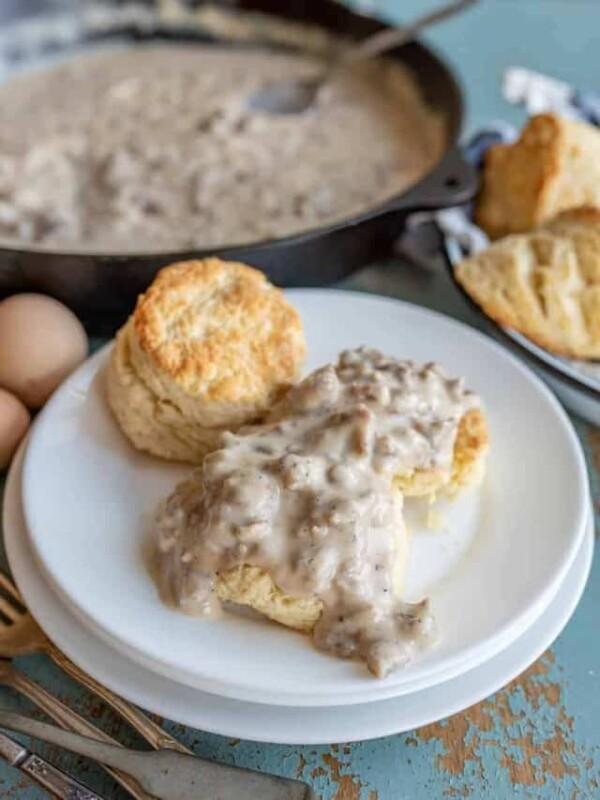 Homemade Biscuits and Gravy