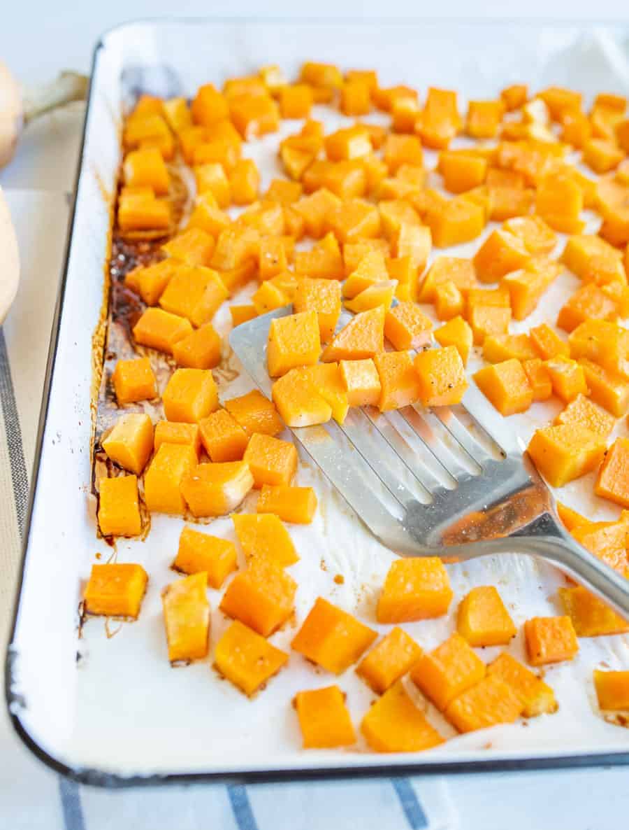 easy baked butternut squash recipe.