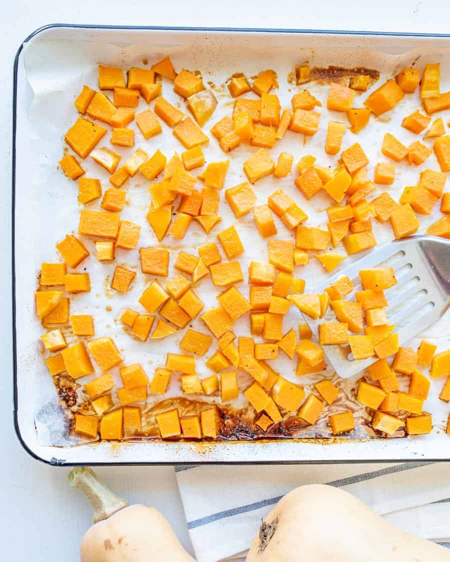 easy baked butternut squash recipe.