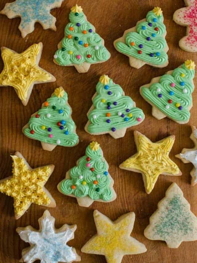 Soft Christmas Sugar Cookies — Bless this Mess