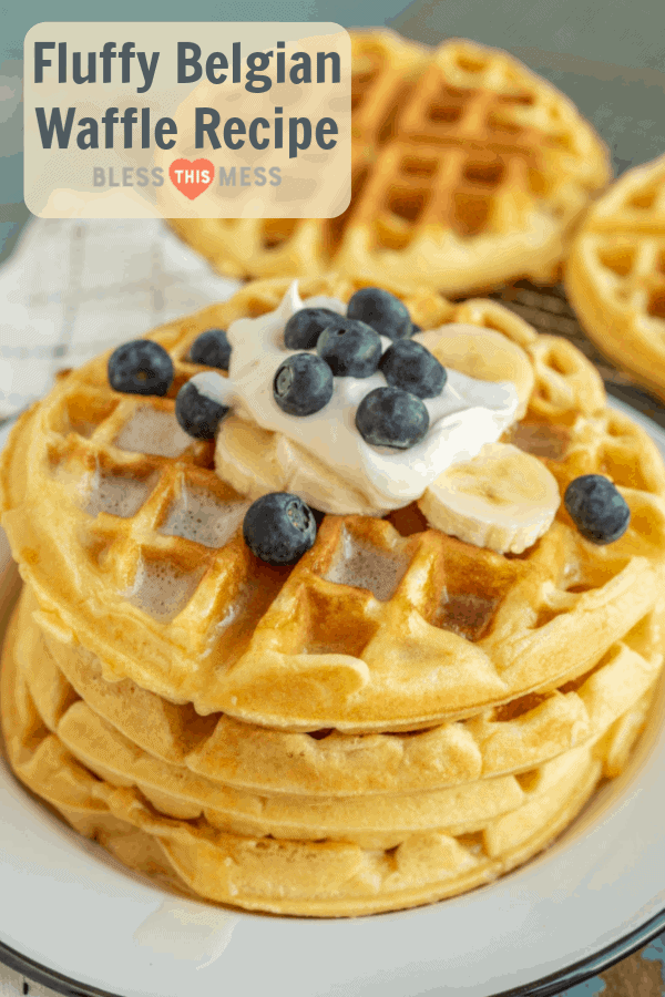 Classic Belgian Waffle Recipe | Best Homemade Belgian Waffles