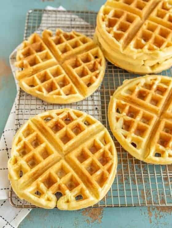 Classic Belgian Waffle Recipe | Best Homemade Belgian Waffles