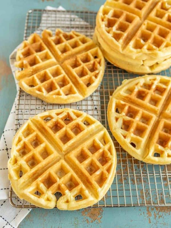 Classic Belgian Waffle Recipe Best Homemade Belgian Waffles